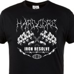 Koszulka Hardcore Iron Resolve – boks, MMA, siłownia, knuckle fighter, t-shirt sportowy