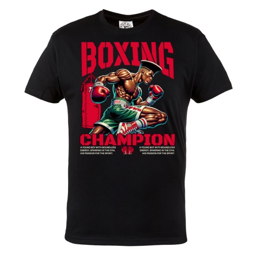 Koszulka Boxing Champion – bokser trening, gym, fighter, boks, MMA, sportowa koszulka motywacyjna 2