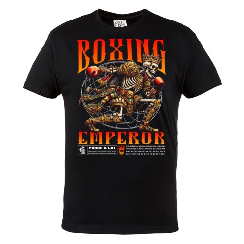 Koszulka Boxing Emperor – król boksu, skeleton boxer, fighter, MMA, koszulka sportowa premium 2