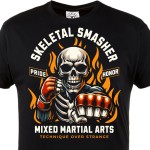 Skeletal Smasher MMA Koszulka – skeleton fighter, mixed martial arts, boks, streetwear, fight design