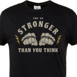 You’re Stronger Than You Think Koszulka – motywacja, boxing mindset, fighter, siłownia, streetwear