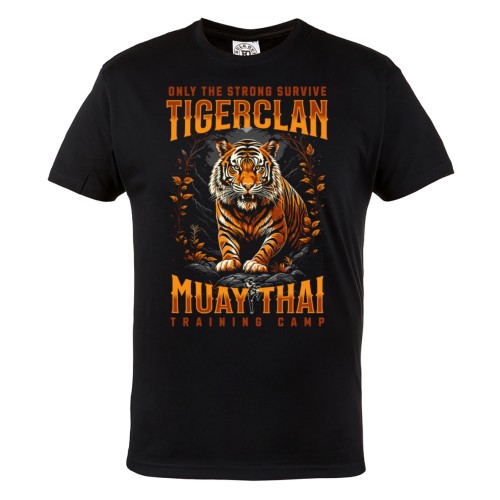 Koszulka Muay Thai Tiger Clan MMA Boks Trening Sporty Walki Streetwear Fitness Prezent 2