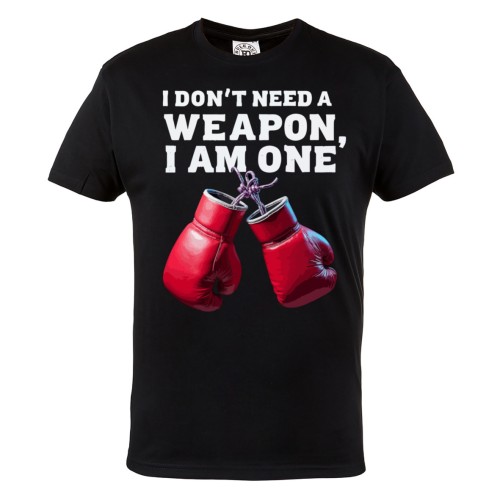 Koszulka Boks MMA Rękawice Sporty Walki Gym Fitness Trening Motywacyjna Męska 2