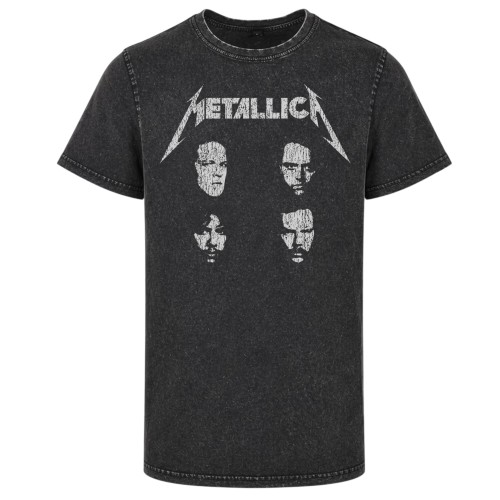 Koszulka Metallica męska koncert rock metal vintage prezent efekt sprania 2