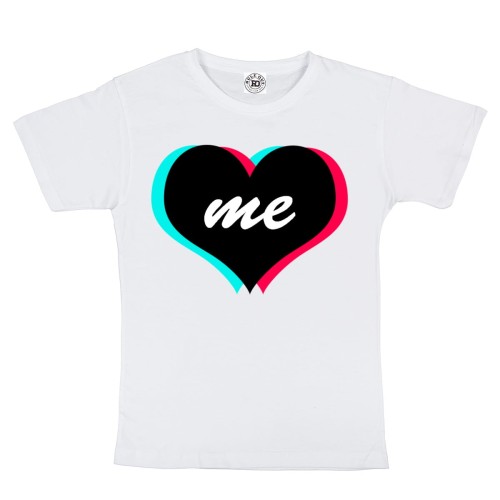 DZIECIĘCA KOSZULKA NA PREZENT SERCE TIK TOK 09 