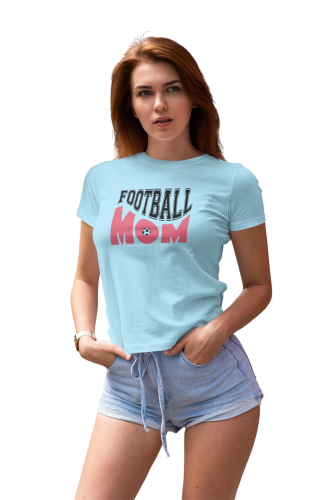 Koszulka damska Football Mom koszulka dla mamy piłkarza prezent dla mamy piłka nożna 5