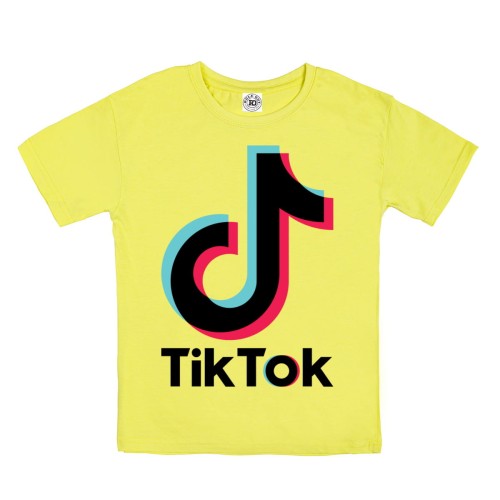 DZIECIĘCA KOSZULKA NA PREZENT LOGO TIK TOK 17 