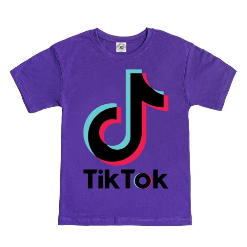 DZIECIĘCA KOSZULKA NA PREZENT LOGO TIK TOK 18 