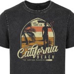 Koszulka męska California Surf acid wash retro streetwear