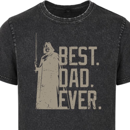 Koszulka Best Dad Ever prezent dla taty na Dzień Ojca vintage 1