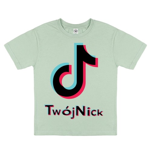 DZIECIĘCA KOSZULKA PERSONALIZOWANA TWOJA KSYWA NICK TIK TOK 32