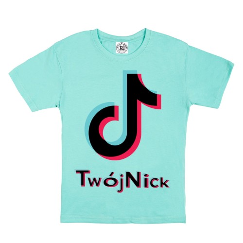 DZIECIĘCA KOSZULKA PERSONALIZOWANA TWOJA KSYWA NICK TIK TOK 33 