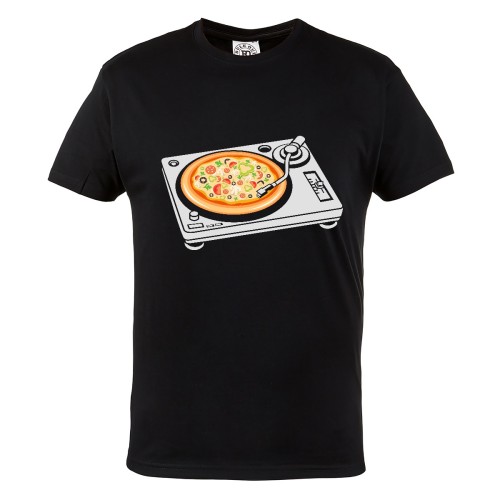 KOSZULKA MĘSKA CASUAL PIZZA MIKSER DJ