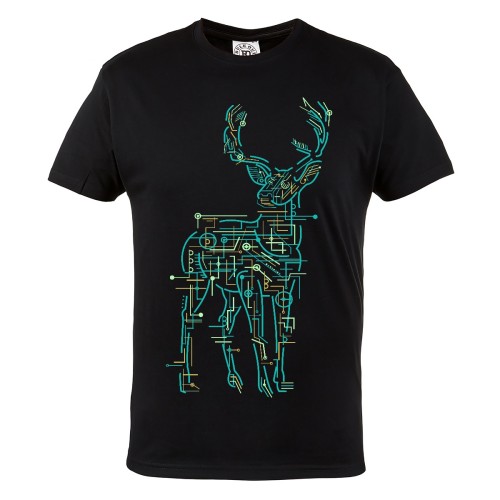 KOSZULKA MĘSKA CASUAL JELEŃ DEER ELEKTRO 