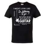  MĘSKA KOSZULKA MUZYCZNA DLA MUZYKA GITARA