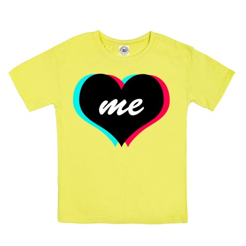 DZIECIĘCA KOSZULKA NA PREZENT SERCE TIK TOK 38