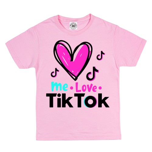 DZIECIĘCA KOSZULKA NA PREZENT ME LOVE TIK TOK 41 