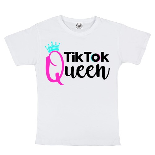 DZIECIĘCA KOSZULKA NA PREZENT TIK TOK QUEEN 48