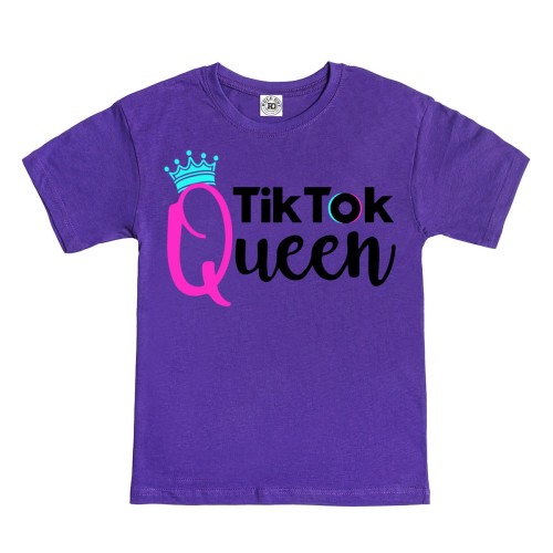DZIECIĘCA KOSZULKA NA PREZENT TIK TOK QUEEN 51