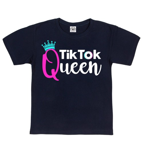 DZIECIĘCA KOSZULKA NA PREZENT TIK TOK QUEEN 52 