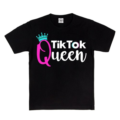 DZIECIĘCA KOSZULKA NA PREZENT TIK TOK QUEEN 53