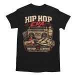  Koszulka Hip Hop Retro Boombox Kaseta Rap Lata 80 90 Vintage