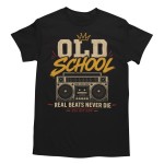 Koszulka Old School Hip Hop Boombox Lata 90 Retro Vintage Rap