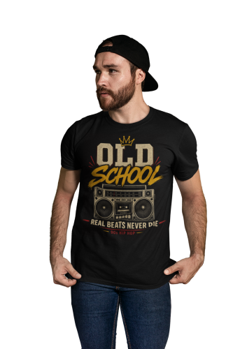 Koszulka Old School Hip Hop Boombox Lata 90 Retro Vintage Rap 2