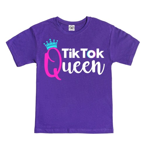 DZIECIĘCA KOSZULKA NA PREZENT TIK TOK QUEEN 54 