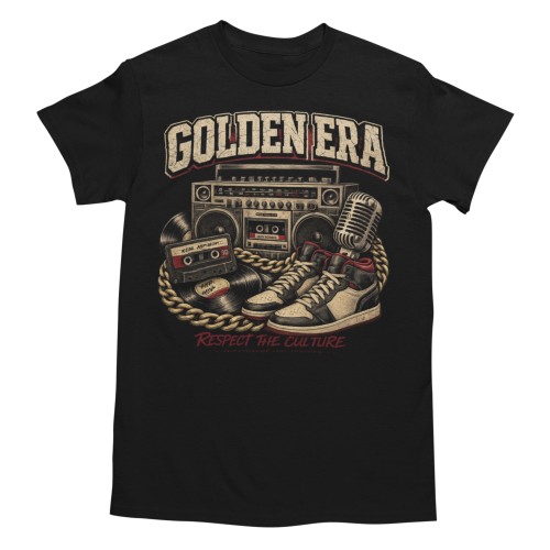 Koszulka Hip Hop Retro Golden Era Lata 80 90 Vintage Muzyka