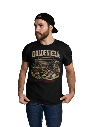 Koszulka Hip Hop Retro Golden Era Lata 80 90 Vintage Muzyka 2