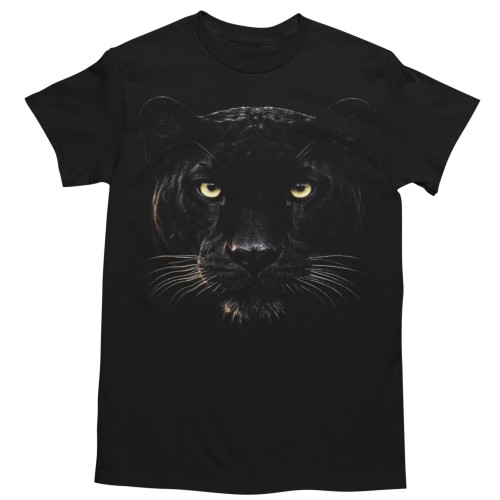 Koszulka męska Czarna Pantera – Panther, Black Panther, Dzikie Koty, Wild Animal