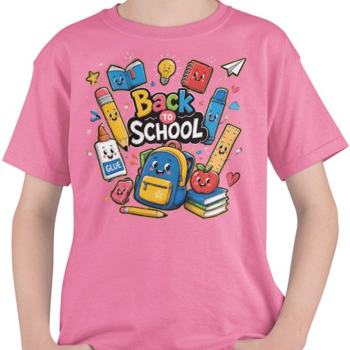 Dziecięca Koszulka Do Szkoły Do Przedszkola Back To School 4