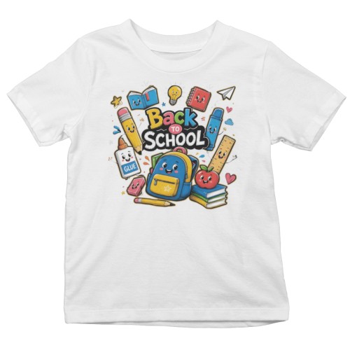 Dziecięca Koszulka Do Szkoły Do Przedszkola Back To School 5