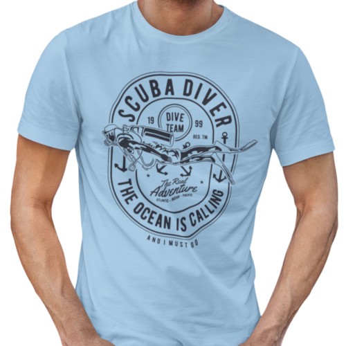 Zestaw 3x Koszulka Męska 3pak T-shirt Męski zestaw 3szt Koszulki Dla Nurka 5