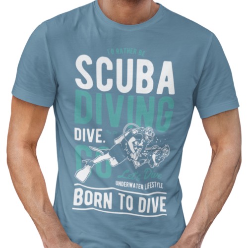 Zestaw 3x Koszulka Męska 3pak T-shirt Męski zestaw 3szt Koszulki Dla Nurka 7