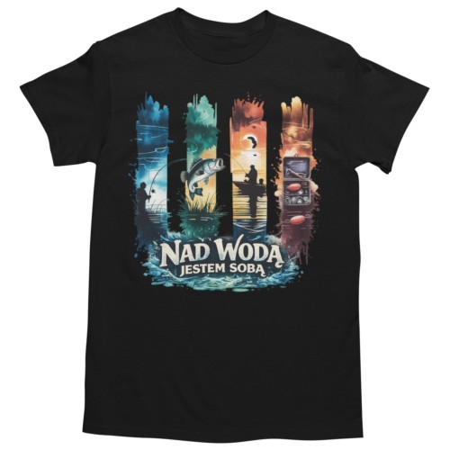 Zestaw 3x Koszulka Męska 3pak T-shirt Męski zestaw 3szt Na ryby Prezent dla wędkarza 2
