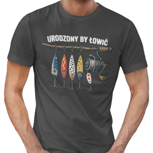 Zestaw 3x Koszulka Męska 3pak T-shirt Męski zestaw 3szt Na ryby Prezent dla wędkarza 5