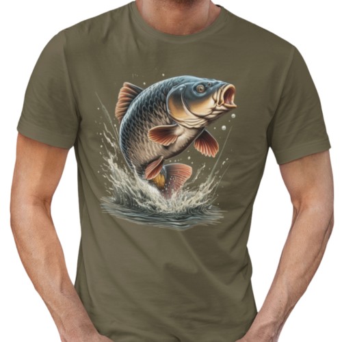 Zestaw 3x Koszulka Męska 3pak T-shirt Męski zestaw 3szt Na ryby Prezent dla wędkarza 7