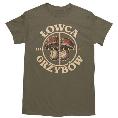 Zestaw 3x Koszulka Męska 3pak T-shirt Męski zestaw 3szt Koszulki Na Grzyby Dla Grzybiarza 5