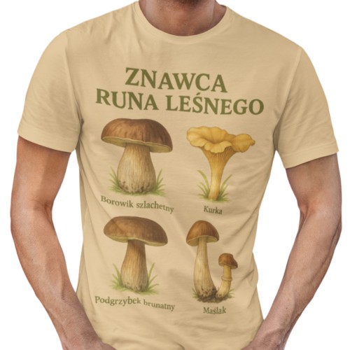 Zestaw 3x Koszulka Męska 3pak T-shirt Męski zestaw 3szt Koszulki Na Grzyby Dla Grzybiarza 6