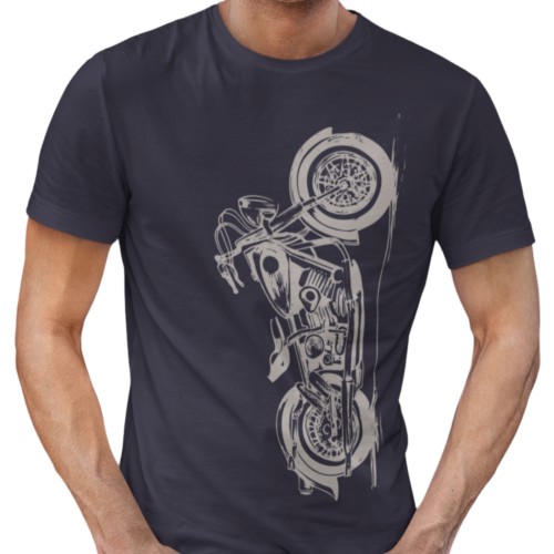 Zestaw 3x Koszulka Męska 3pak T-shirt Męski zestaw 3szt Koszulki Motocyklowe Na Motor Dla Motocyklisty 7