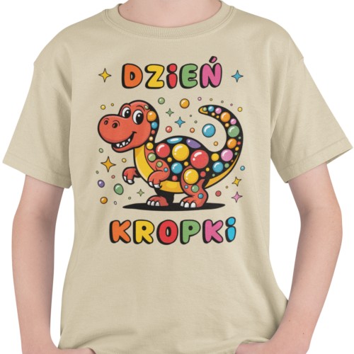 Koszulka Dziecięca Dzień Kropki Do Przedszkola Szkoły Zerówki