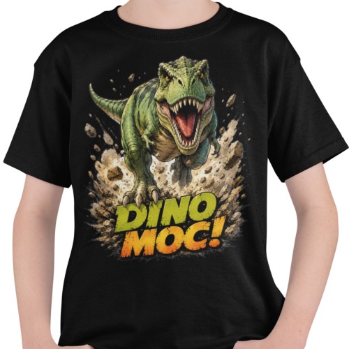 Koszulka Dinozaur Dziecięca T-Rex Dino Prezent Chłopiec Przedszkole Szkoła