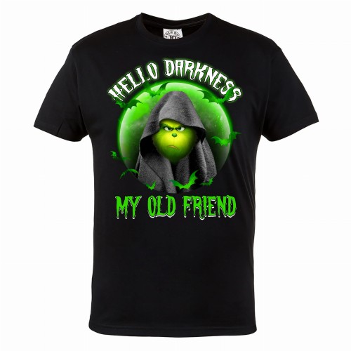 MĘSKA KOSZULKA Z NADRUKIEM HALLOWEEN HORROR GRINCH HAL119 