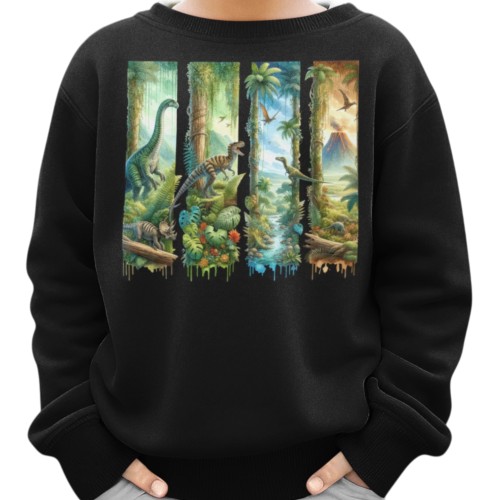 Bluza Dziecięca Dinozaury Dinozaur Jurassic Park Dino Prezent Chłopiec