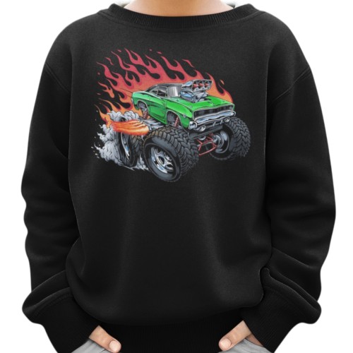 Bluza Dziecięca Monster Truck Auto Terenowe Samochód Off Road Do Szkoły 4x4 6