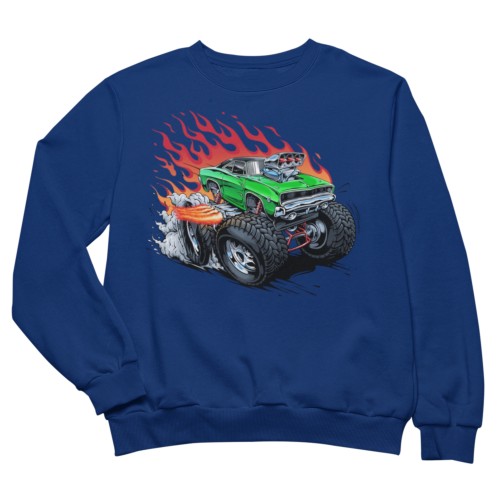 Bluza Dziecięca Monster Truck Auto Terenowe Samochód Off Road Do Szkoły 4x4 7