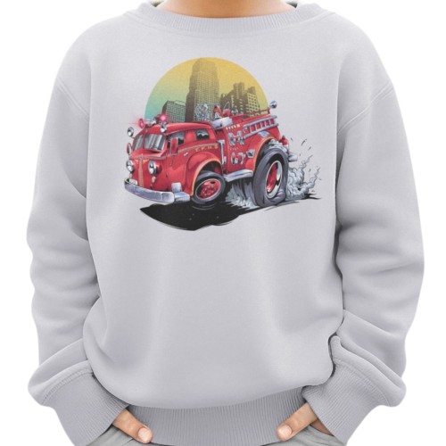 Bluza Dziecięca Wóz Strażacki Straż Pożarna Auto Strażackie Chłopiec 1