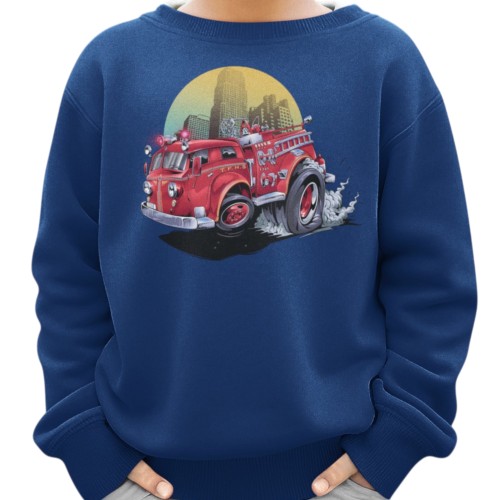 Bluza Dziecięca Wóz Strażacki Straż Pożarna Auto Strażackie Chłopiec 6